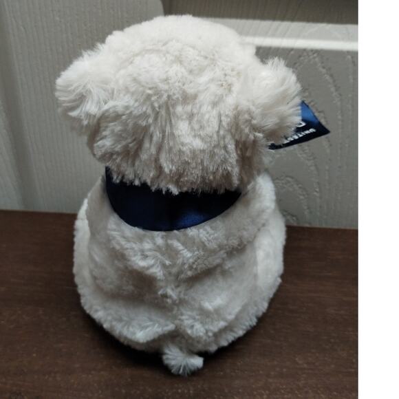 United Airlines POLARIS First to Fly Ursa White Polar Bear Blue Ribbon Plushie - Picture 3 of 7